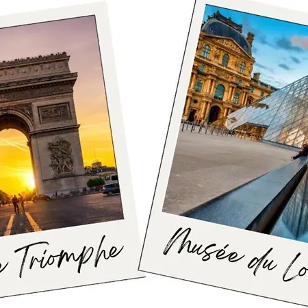 Bonjour To Paris - Disney, Balcon, Parking, 5 Personnes Montevrain Exterior photo