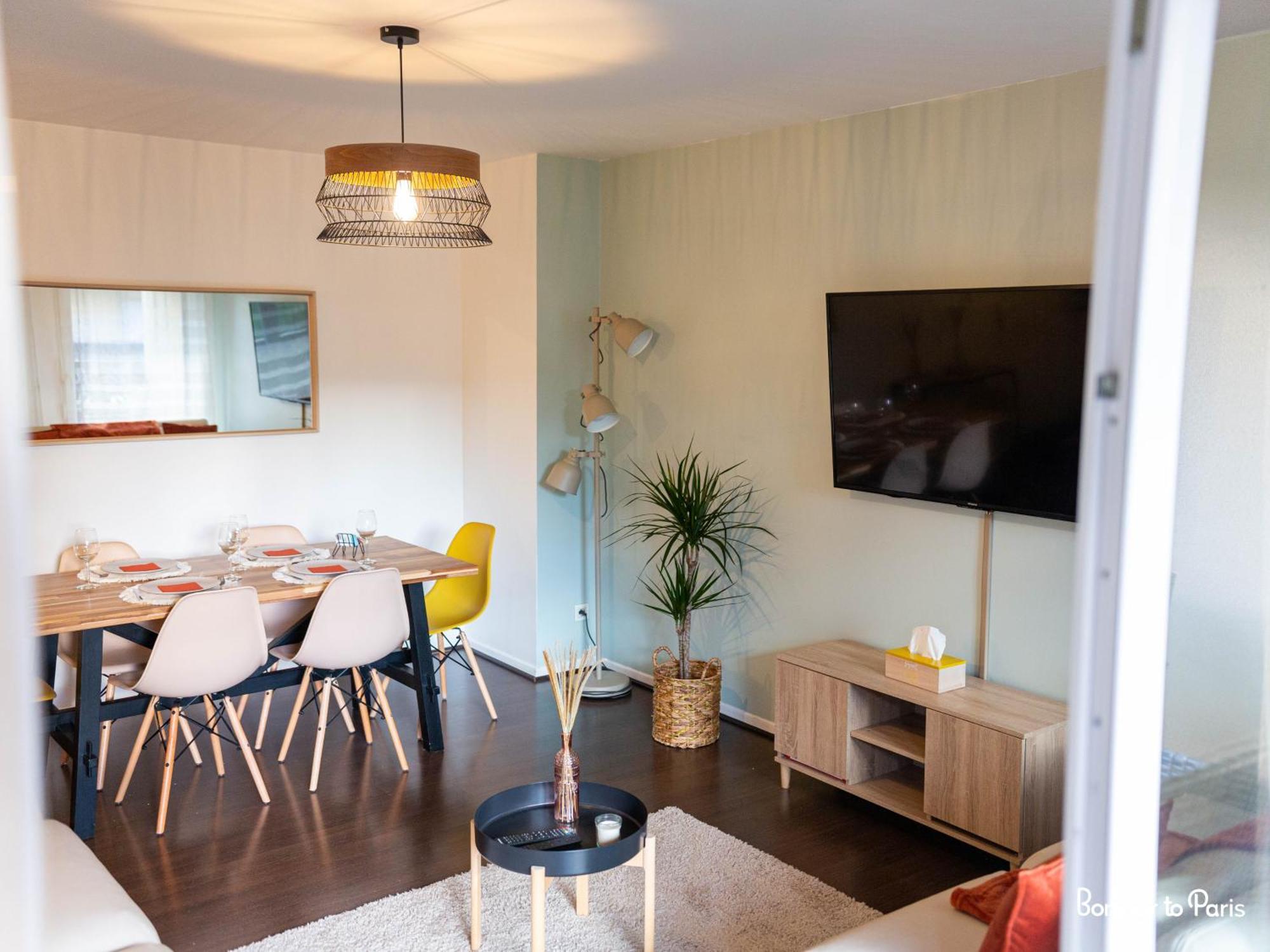 Apartment Bonjour To Paris - Disney, Balcon, Parking, 5 Personnes *
